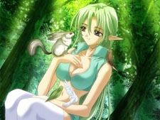 night elf and pet